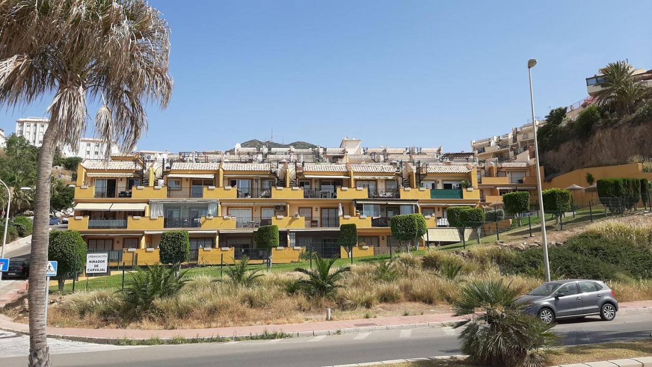 Apartamento De 2 Dormitorios, Gran Terraza, Vistas Al Mar Cerca Playa Carvajal เบนัลมาเดนา ภายนอก รูปภาพ