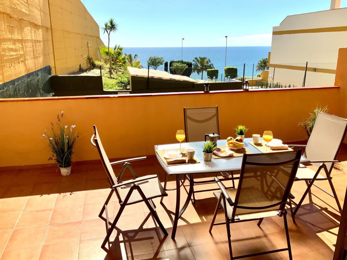 Apartamento De 2 Dormitorios, Gran Terraza, Vistas Al Mar Cerca Playa Carvajal เบนัลมาเดนา ภายนอก รูปภาพ