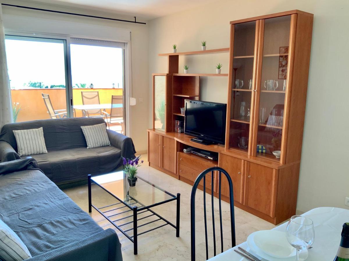 Apartamento De 2 Dormitorios, Gran Terraza, Vistas Al Mar Cerca Playa Carvajal เบนัลมาเดนา ภายนอก รูปภาพ